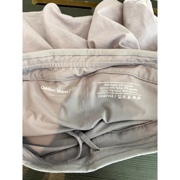 Outdoor Voices the exercise athletic tennis Skirt M - Picture 3 of 3